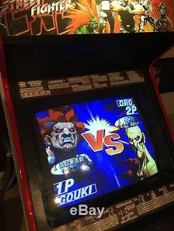 Ms Pac-Man, Donkey Kong, Frogger, Galaga, Street Fighter, Contra, arcade machine
