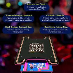 Ms. Pac-Man Head-to-Head Edition Arcade Video Game Table Machine Black Series