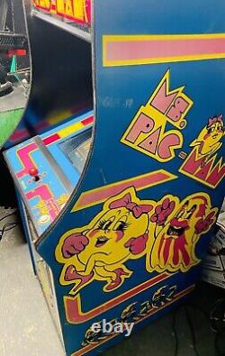 Ms Pac-Man Original Arcade Machine. Time Out Arcade. 1982. Excellent Condition