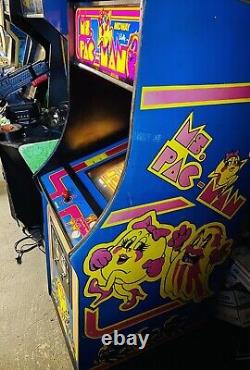 Ms Pac-Man Original Arcade Machine. Time Out Arcade. 1982. Excellent Condition