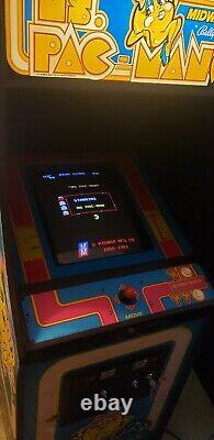 Ms Pacman Arcade Machine By Bally Midway