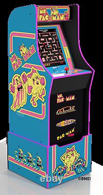 Ms Pacman Arcade Machine With Riser Arcade1Up