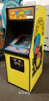 Ms Pacman Vintage 1980s Original Full Size Upright Arcade Machine
