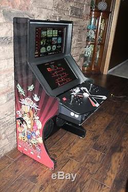 Multicade Arcade Game Machine Cabinet Dual Screen Touch Jukebox MAME Man Cave