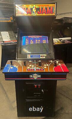 NBA JAM ARCADE MACHINE by MIDWAY 1998 (Excellent Condition)