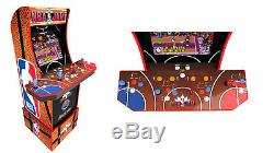 NBA JAM Arcade1Up Retro Gaming Cabinet Machine with Riser Per-Order SHIPS 7/28/20