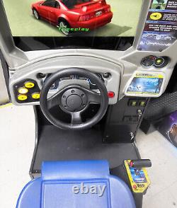 NEED FOR SPEED GT Arcade Sit Down Driving Racing Video Game 24 LCD