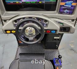 NEED FOR SPEED UNDERGROUND Arcade Sit Down Driving Racing Video Game 24 LCD -U2