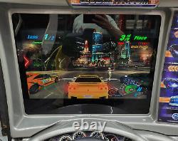 NEED FOR SPEED UNDERGROUND Arcade Sit Down Driving Racing Video Game 24 LCD -U2