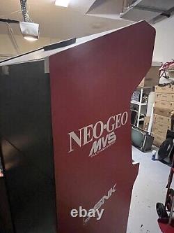 NEO GEO MVS Full size ARCADE Machine/cabinet 1 SLOT -161 Games CLEAN BEAUTY