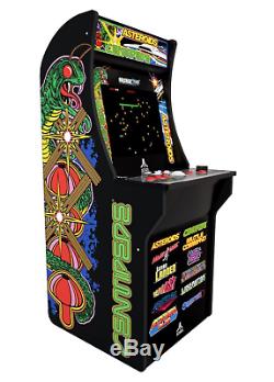 NEW Arcade1Up 12 in 1 Deluxe Edition Centipede Asteroids Arcade Machine With Riser