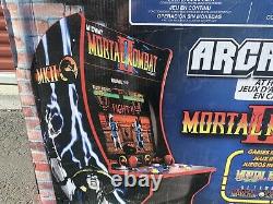 NEW Arcade1Up Mortal Kombat Arcade Machine Includes Mortal Kombat I, II, III
