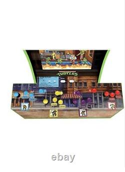 NEW Arcade1Up TMNT Teenage Mutant Ninja Turtles Arcade Cabinet Machine + Riser