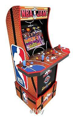 NEW NBA Jam Arcade Cabinet Retro Arcade 1UP LightUp Marquee Arcade Machine Wi Fi