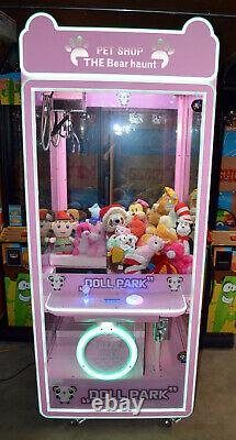 NEW. Plush Prize Claw Crane Arcade Game Machine NEW Coin Operated. HOT