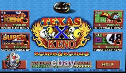 (NEW) TEXAS KENO Game Machine Slimline Cabinet