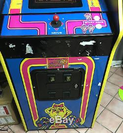 Namco Ms. PacMan Arcade Machine, beautiful cabinet plus 60 games LCD Upgraded
