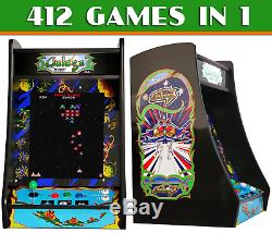 New Galaga Bartop Arcade Machine, Multicade with412 Game Jamma Board & 19 Monitor