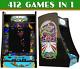 New Galaga Bartop Arcade Machine, Multicade With412 Game Jamma Board & 19 Monitor