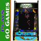 New Galaga Bartop Arcade Machine, Multicade With60 Game Jamma Board & 19 Monitor