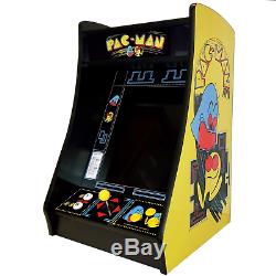 New PacMan Bartop Arcade Machine, Multicade with412 Game Jamma Board & 19 Monitor