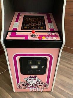 New Pink Ms. PacMan Arcade Machine, Upgraded