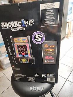 New Sealed Arcade1Up Ms. Pac-Man 5-in-1 Countercade Game Arcade Machine