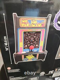 New Sealed Arcade1Up Ms. Pac-Man 5-in-1 Countercade Game Arcade Machine