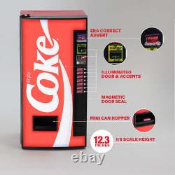 New Wave Toys 16 Scale Coca-Cola Classic Replica Vending Machine Mini Fridge