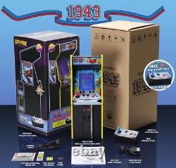 New Wave Toys 1943 Replicade Mini Arcade Machine Video Game Fathers Day Gift NIB