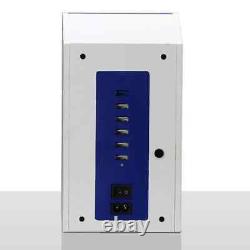 New Wave Toys, USB Charge Machine, 8.5 Tall Blue Charge Up to Six Devices