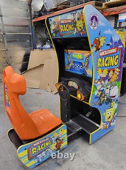 Nickelodeon Nicktoons Racing Arcade Sit Down Driving Racing Arcade 27 LCD (#2)