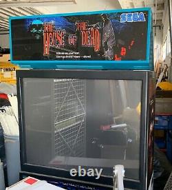 ORIGINAL SEGA 50Monitor House of the Dead 1 DX Deluxe Arcade Game Machine As-is
