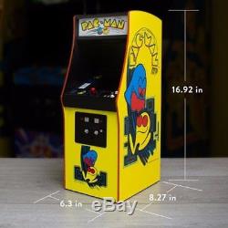 Official Pac-Man 1/4 Scale Arcade Cabinet Machine 16.9 + Limited Edition Coin