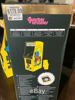 Official Pac-Man 1/4 Scale Arcade Cabinet Machine Mini 16.9 Backlit PacMan