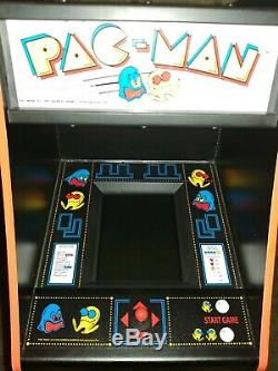Official Pac-Man 1/4 Scale Arcade Cabinet Machine Mini 16.9 Backlit PacMan Rare