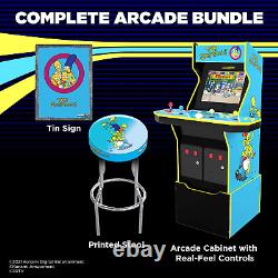 (Only 5 left)! Arcade1Up the Simpsons Arcade Machine, 4-Foot 4 Player Ar