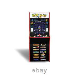 PAC-MAN Classic Arcade Game, Built for Your Home, 4 Feet Tall Stand-Up Cabinet