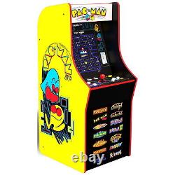 PAC-MAN Classic Arcade Game, Built for Your Home, 4 Feet Tall Stand-Up Cabinet