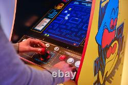 PAC-MAN Deluxe Arcade Game, Built for Your Home, with 5-Foot-Tall Full-Size Stan