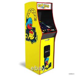 PAC-MAN Deluxe Arcade Game, Built for Your Home, with 5-Foot-Tall Full-Size Stan