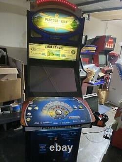 PGA Tour Golf Team Challenge Arcade Golf Video Game Machine FORE! 32 Inch LCD
