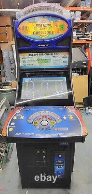 PGA Tour Golf Team Challenge Full Size Sports 4 Player Arcade Game 27 LCD (#2)
