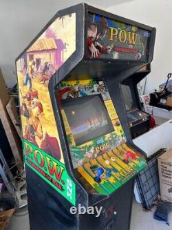POW Arcade Machine Vintage Working All Original