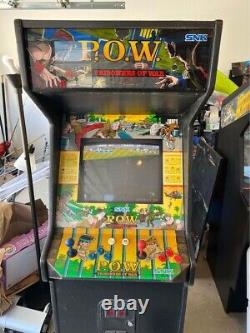 POW Arcade Machine Vintage Working All Original