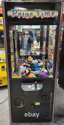 PRIZE TIME Claw Crane Plush Stuffed Animal Prize Redemption Arcade Machine #1