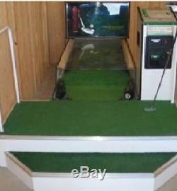 PUTTING CHALLENGE Arcade Golf Machine by I. C. E. (Excellent Condition) RARE