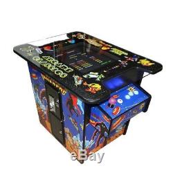 Pac Man 1980s Cocktail Arcade Machine with 60 Classic Games 2 Joystick Control