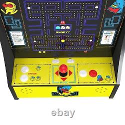 Pac Man Arcade Machine Game Play Arcade1up Partycade Pacman Games Dig Dug Galaga