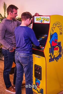 Pac-Man Deluxe Arcade Machine for Home 5 Feet Tall 14 Classic Games